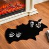 Xuhal Bat Rug Gothic Rug Welcome Mat Soft Indoor Modern Area for Living Room Bedroom Home Decor Nursery Holiday Decorative