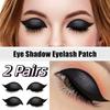 2 Pairs Self-Adhesive 3-in-1 Eye Makeup Sticker Quick Makeup Party Makeup Stickers  Travel
