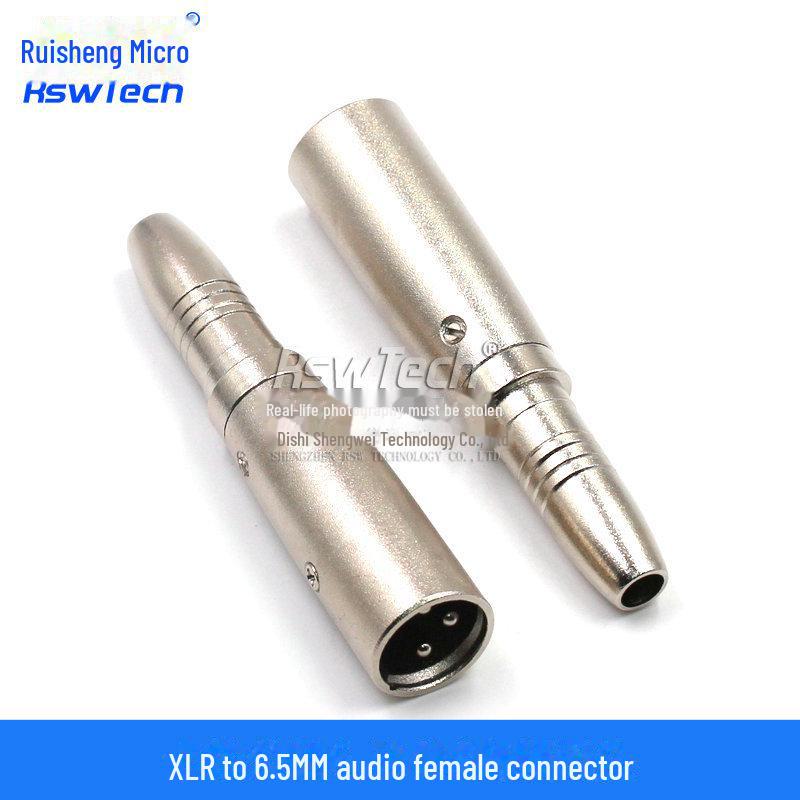 

Аудиоадаптер XLR-6,35 мм «мама» для микрофона/микшера