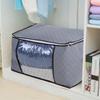 Large Zippered Storage Bag Durable Clothes Storage Bag Seasonal Storage Storage Bag  For Quilt