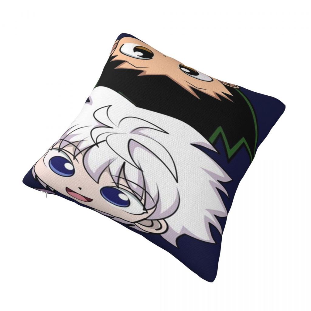 Soft And Sweet Living Room Hxh Gon And Killua Hunterdecor Pillowcase Stuff Pillow Cover Zippered Multi Size