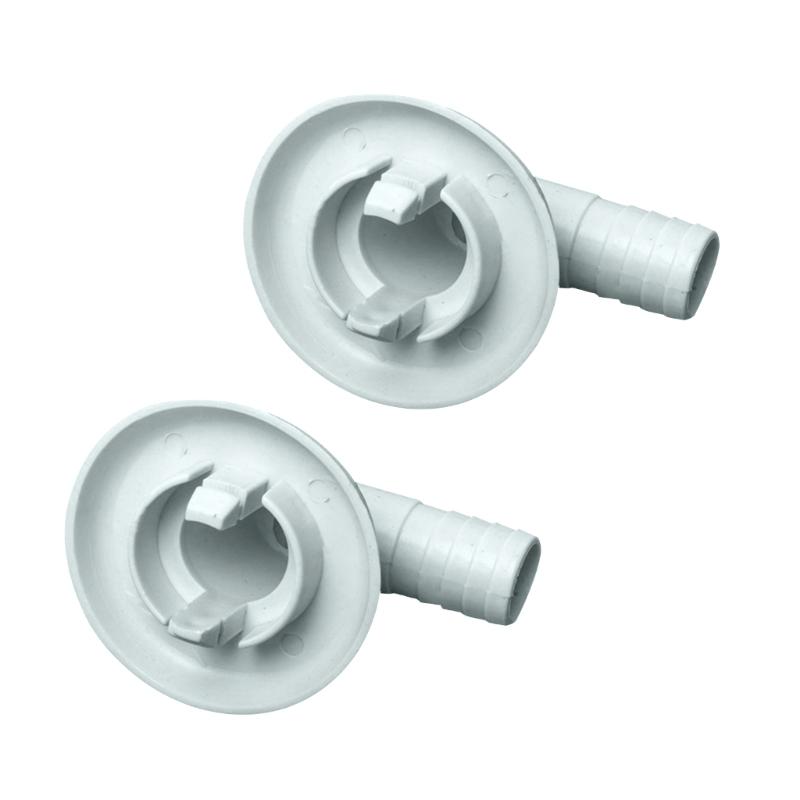 2pcs Air Conditioner Drain Outlet Connector Drain Pipe Elbow Tool Universal External Unit Spout Connector ACPipe Parts