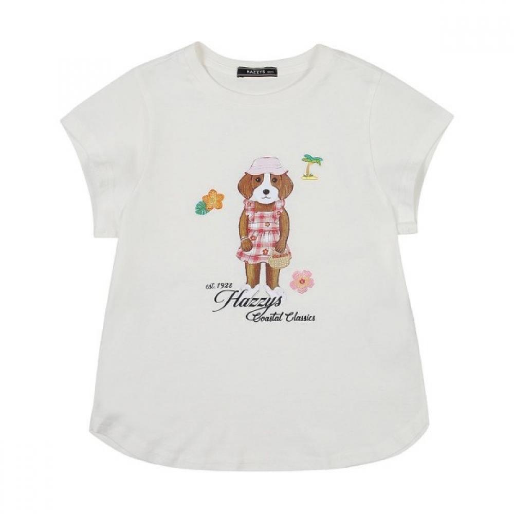 

[hedges Kids] Футболка с рисунком Herry Ivory hum12Tr73m Iv 120