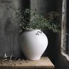 Creative White Ceramic Vase Minimalism Flower Pots Desk Decoration Flowers Arrangement Floral Vases Room Aesthetic Decor