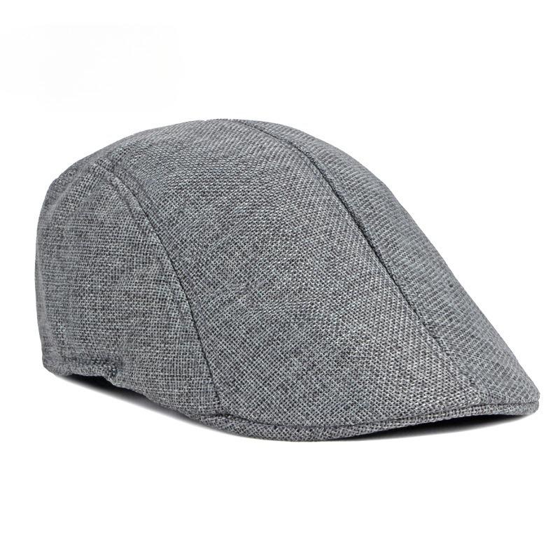 Men's Flat Cap Classic Ivy Cap Breathable Summer Cabbie Hat Lightweight Vintage Driving Gatsby Newsboy Hat