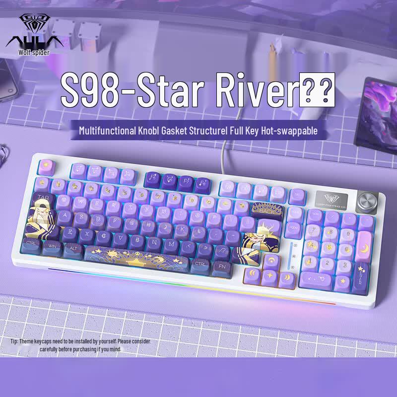 AULA S98 Gasket Hot-Swappable Mechanical Keyboard