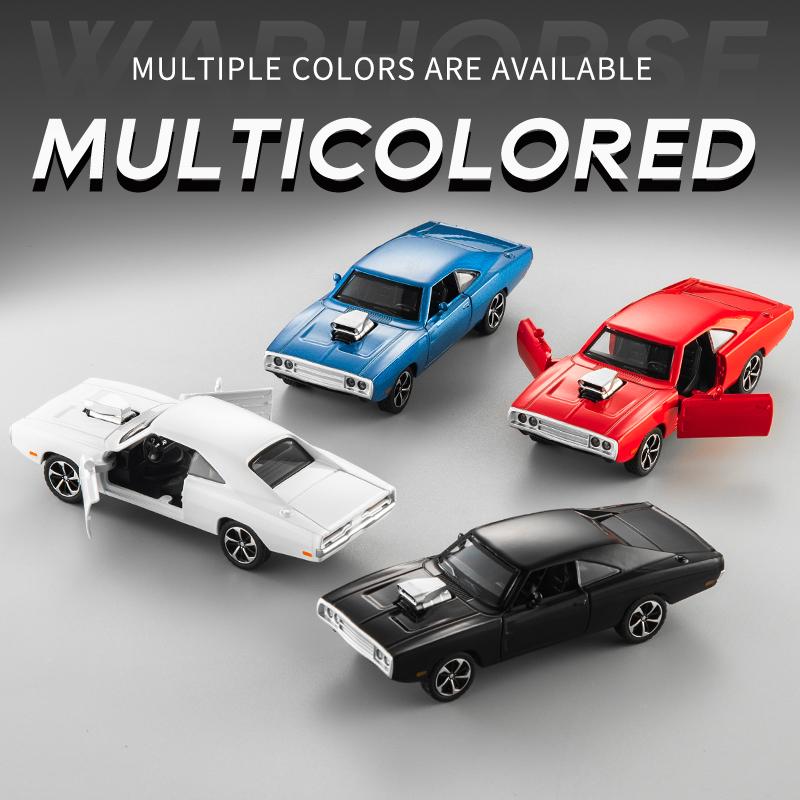 CVT3 Limited Edit 1:32 Die-cast Metal Simulation Dodge Warhorse Alloy Model Car Sound and Light Collection Model Boys' Toy Gift