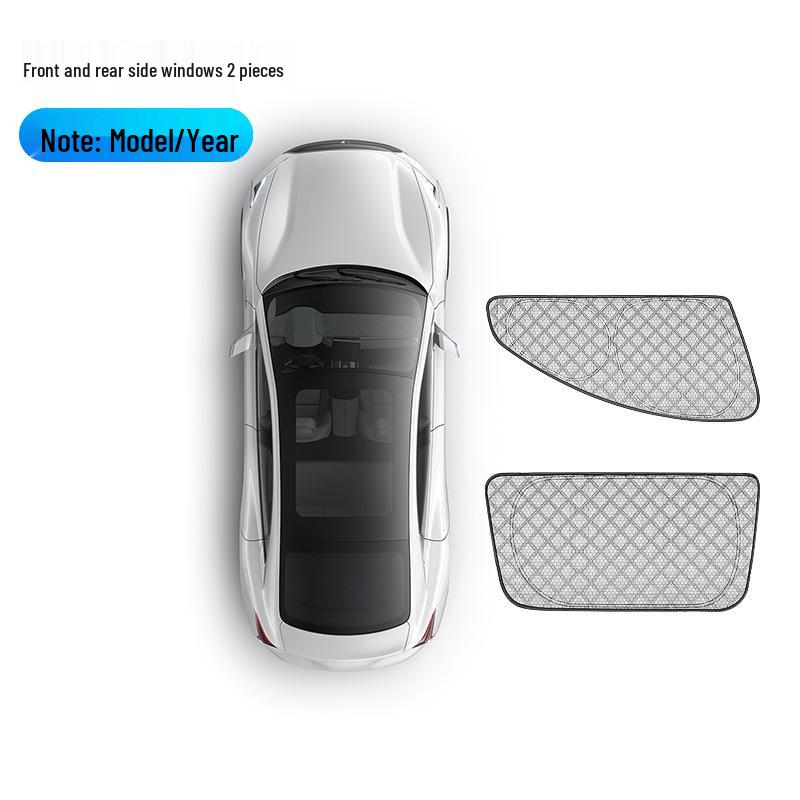 Nezha Car Sunshade Privacy Curtain - Thick Heat Insulation for V/S/X/U Models