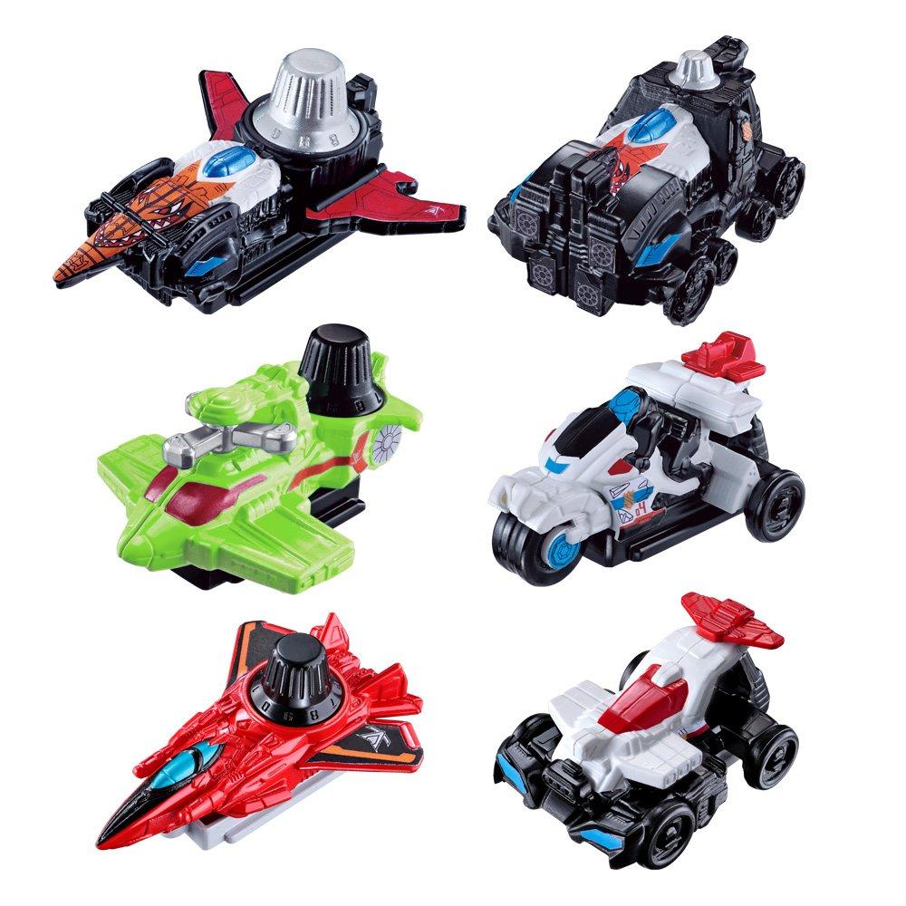 Kaitou Sentai Lupinranger VS Keisatsu Sentai Patranger SG VS Vehicle Lite 2 Конфеты Sweets Sentai Lupinranger VS Keisatsu Sentai (10 кусочков)