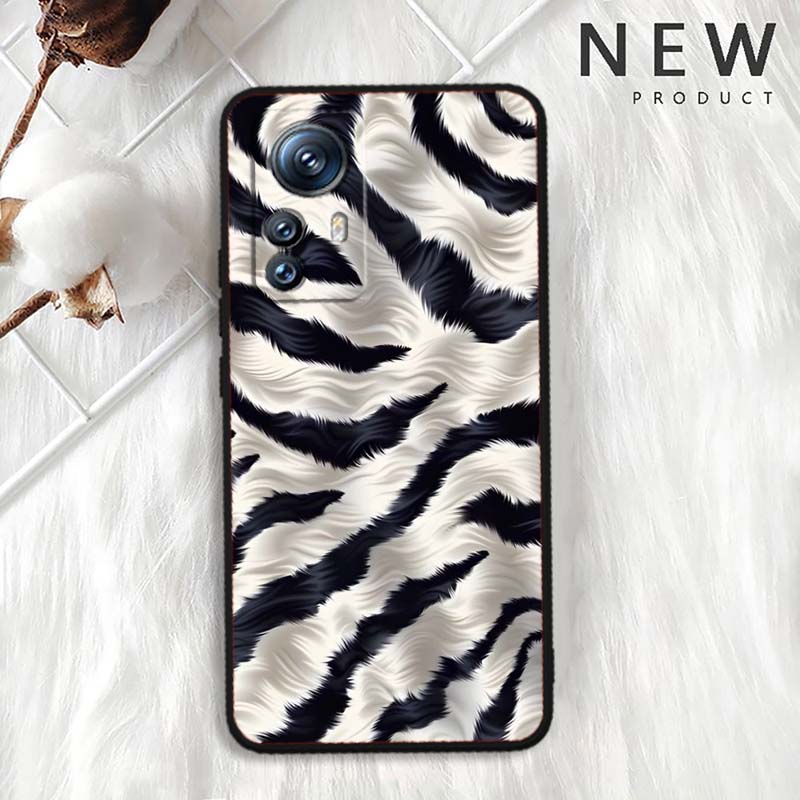 

Luxurious leopard print pattern Phone Case For Xiaomi Mi 15 14 13 13T 12 12T 12S 11 11i 11T Pro Ultra Lite 5G Black Soft Xiaomi Mi 11