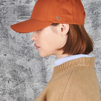 VARZAR VZ Stud Overfit Ball Cap Dark Orange
