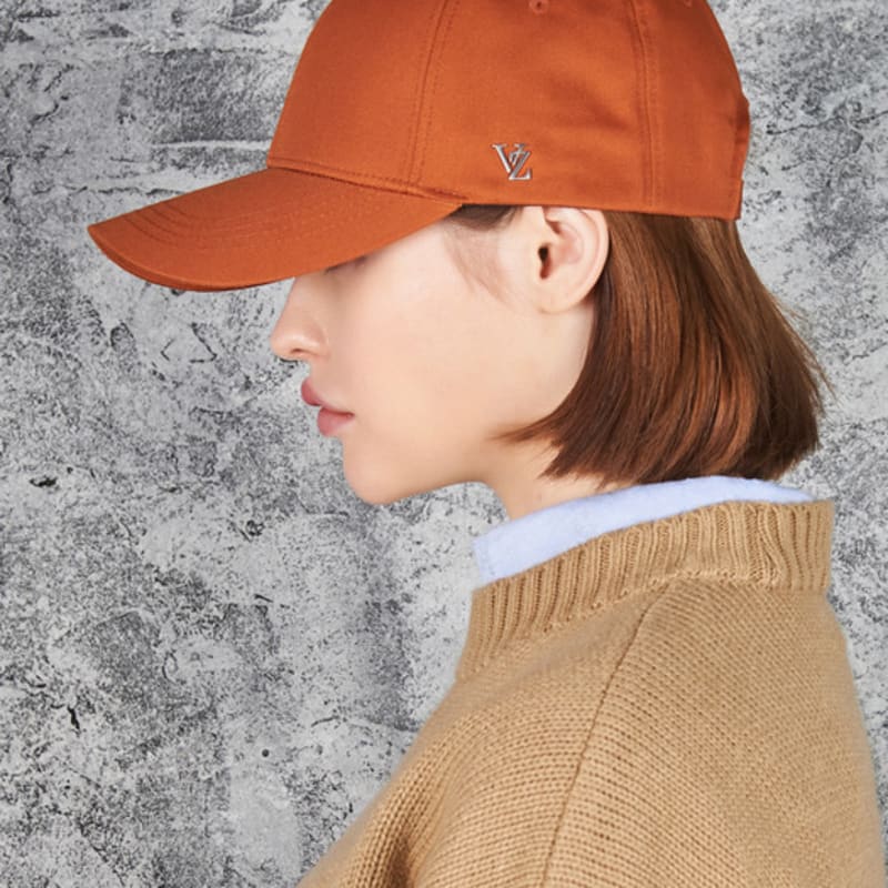 

VARZAR VZ Stud Overfit Ball Cap Dark Orange FREE