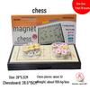 Portable Magnetic Foldable Chess Set - Travel-Friendly Puzzle Game for Leisure and Sports