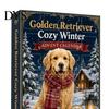 Seasonal Decorative Pendants Dog Advent Calendars 2026, 2D Acrylic Ornaments Christmas Countdown Calendar, Surprise Cute Flat Puppy Hanging