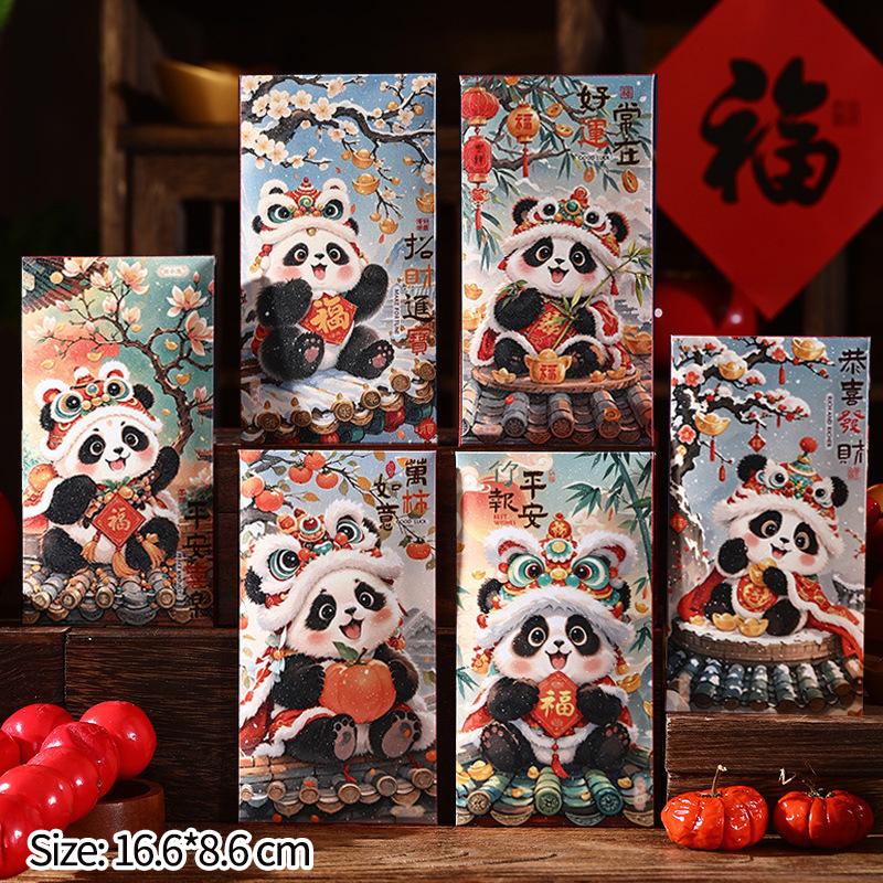Pferdejahr Rote Umschläge Chinesisches Neujahr Rote Tasche Frühlingsfest Glücksgeld Verpackungsbeutel Hongbao Gruß Segen Geschenk