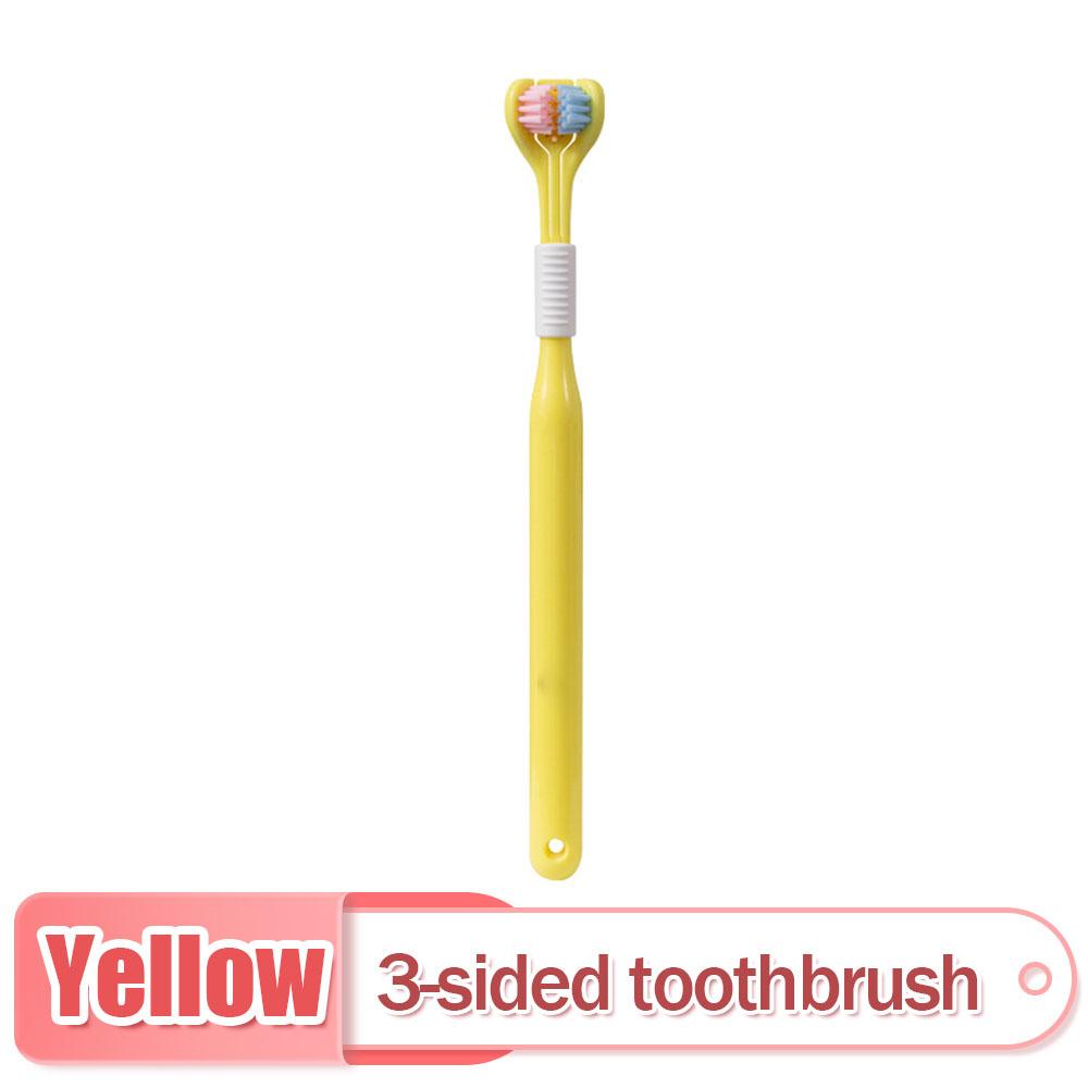 Three Sided Toothbrush Soft Bristle Tooth Brush Ultra Fine Toothbrush Oral Care Safety Teeth Brush Oral Health Cleaner