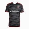 Camiseta de Local DC United 2026 Nueva Camiseta de Fútbol para Hombre Patrocinador Guidehouse Camiseta de Fútbol MLS Versión para Aficionados Kit Negro Rojo