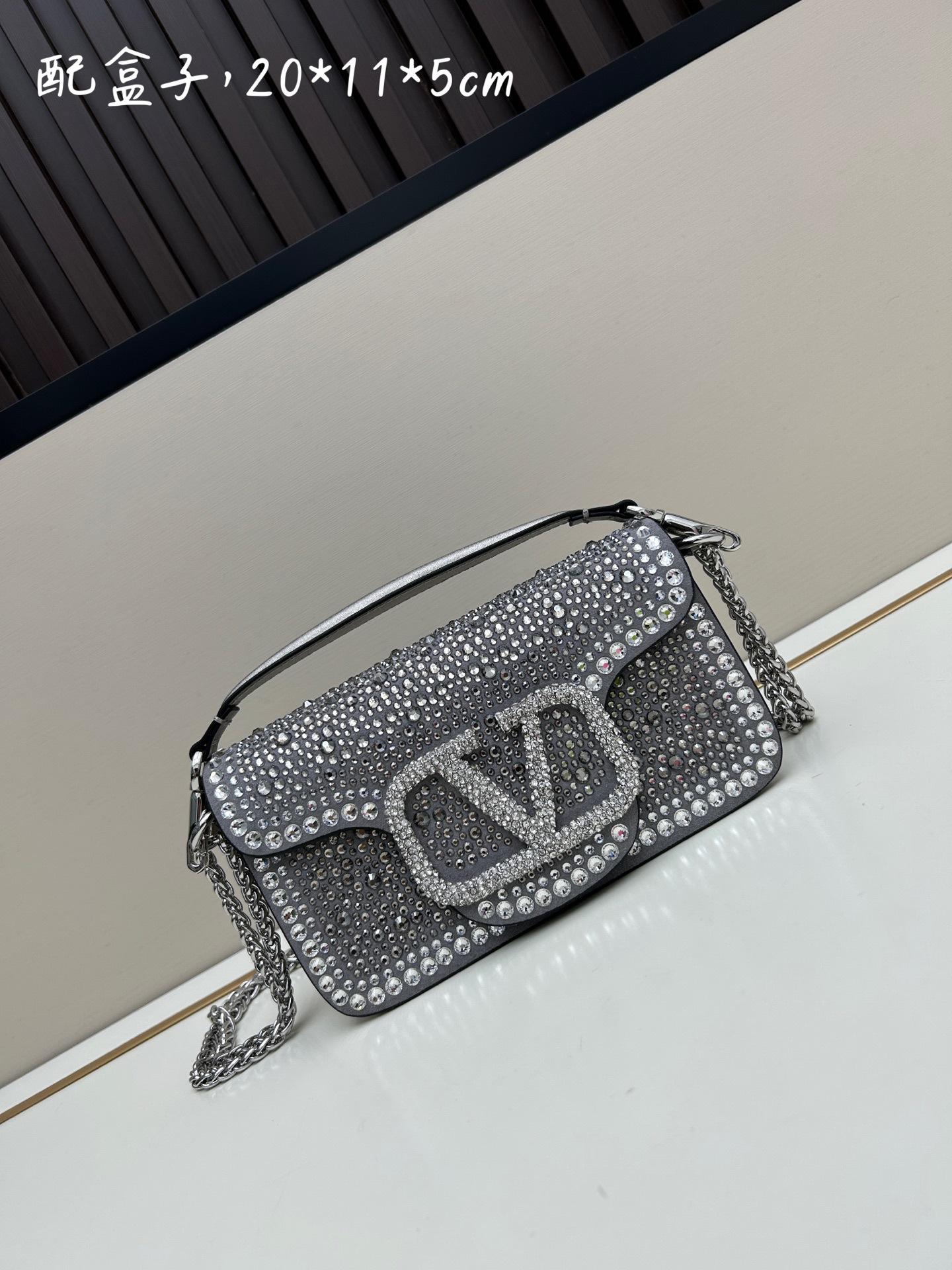 Bag with diamonds, new diamond-encrusted European