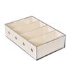 Stackable Stationery Storage Box Clear Pencil Holder Plastic Drawer Organizer  for Glasses Storage