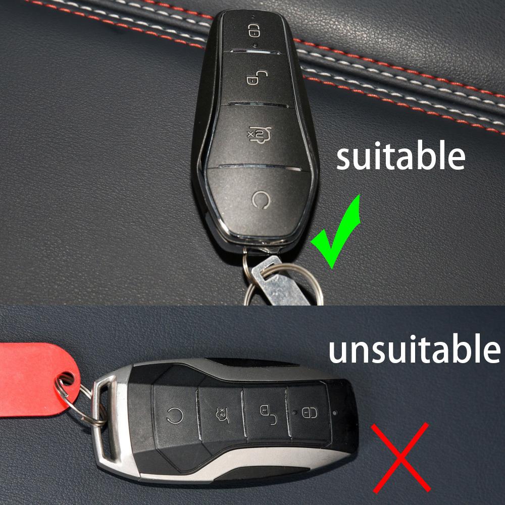 Soft Tpu Car Key Case For Byd Atto 3 E7 Destroyer King Han L Sea Lion Seal Qin L Dm-I Tang Dolphin Qin Plus Keychain Holder