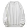 Men's American Style Fleece-Lined Hoodie 600G, Long Sleeve Round Neck Casual T-shirt, 2025 Collection.