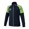 Training Wear and Dress Size M Warm-up Jacket, Sweat-wicking Quick-drying, Sportswear, 32JCC210, Unisex, Navy,