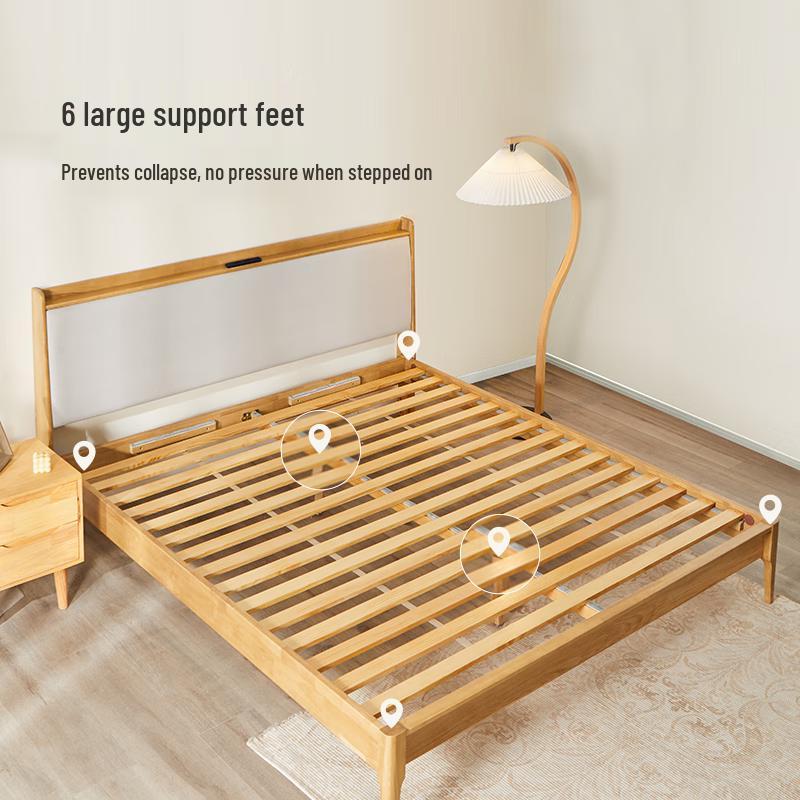NetEase Yanxuan Linyin Series Multifunctional Ash Solid Wood Bed