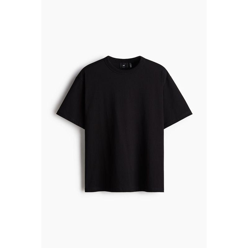 

HM Men s and Women s T-shirt Autumn Cool Coolmax®Breathable Heavy Weight Loose Couple Outfit Short Sleeve 0948441