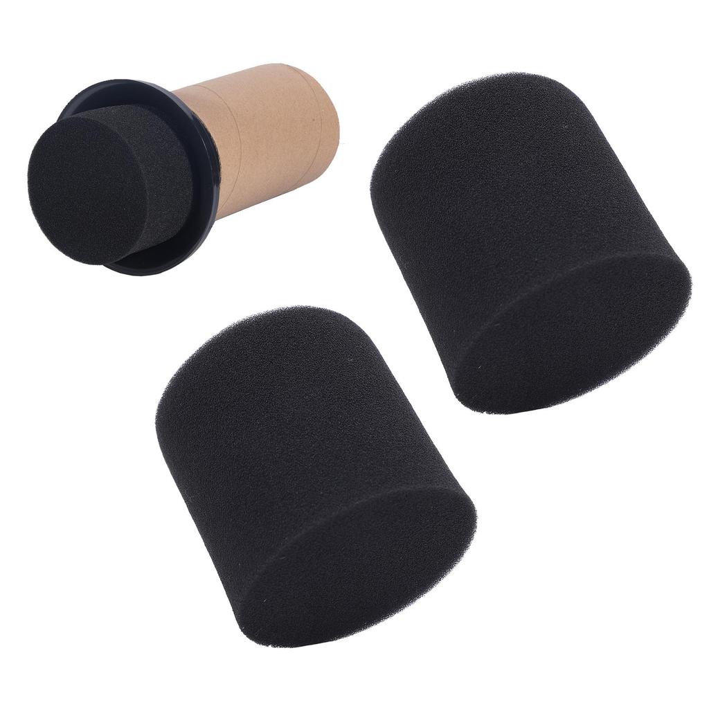 9Pcs Speaker Port Tube Foam Sponge 65mm Diameter 60mm Height Speaker Cabinet Port Tube Foam