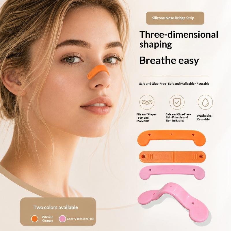 1Pcs Adjustable Cuttable Reusable Nose Lift Strips Nose Shaping Sticker For Nose Reshaping Contouring Skin Care