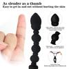 Male Anal Plug Pulling Beads Vibrator Posterior Stimulation Massager Strong Shock Masturbator Adult Products