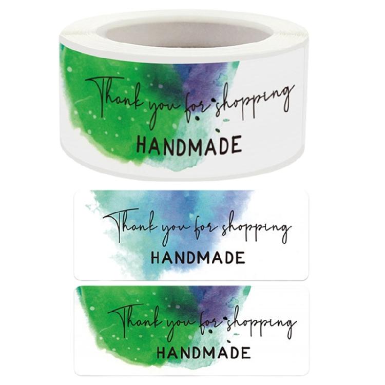 Small Sticker Adhesive Roll for Gift Wrapping Envelopes Sealing and Party Decorations 1 Roll(120pcs Sticker)