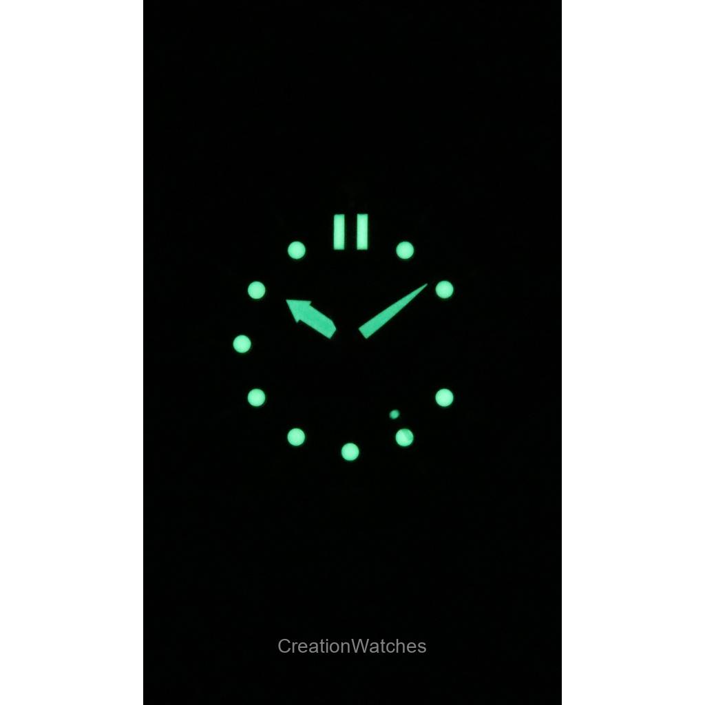 Citizen Aço Inoxidável Mostrador Verde Automático NJ0196-80X 100M Relógio Masculino