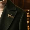 Animal Shape Badge Cat Family Brooch Pin, Golden Silver Plated Alloy Kitten Lapel Daily Wear Jewelry for Clothing Bags Hats Pin