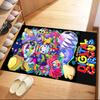 Die Amazing Digital Circus Style quadratischen Teppiche sind eine großartige Wahl für Wohnzimmer, Schlafzimmer, Heimdekoration und als Geschenke.