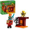LEGO Minecraft Nether Lava Battle Toy Building Blocks Educational Gift for Kids Ages 6-9 21266