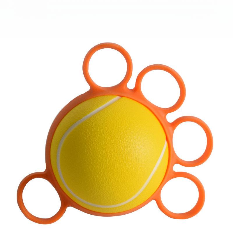 Finger Grip Strength Ball Recovery Hand Therapy Exercise Equipment For Elderly Wrist Finger Muscle Strengthener Splitter Ring