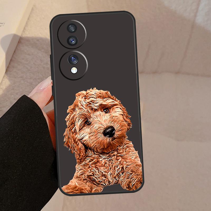 

Cute Cockapoo Dog For Honor Magic V5 5 6 7 Pro Case For Honor X9a X9b X9c X8a X8b 50 70 90 200 400 Lite Cover Honor 90