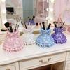 Prinzessinnenkleid Stil Lolita Niedliche Desktop-Aufbewahrungsbox Stiftehalter Kosmetik-Dekoration Schmuckstück Heimdekorationen