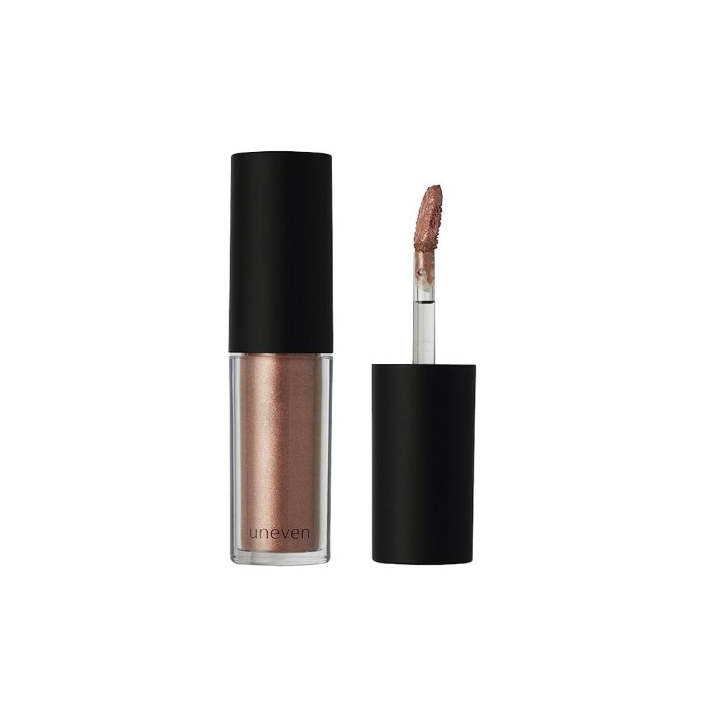 Uneven Liquid Eyeshadow Eye Makeup for Women (Mauve)
