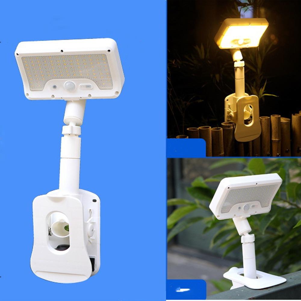 

Waterproof Garden Street Lights Auto on/Off LED Induction Lamp Flood Light Solar Wall Light Patio Style 4