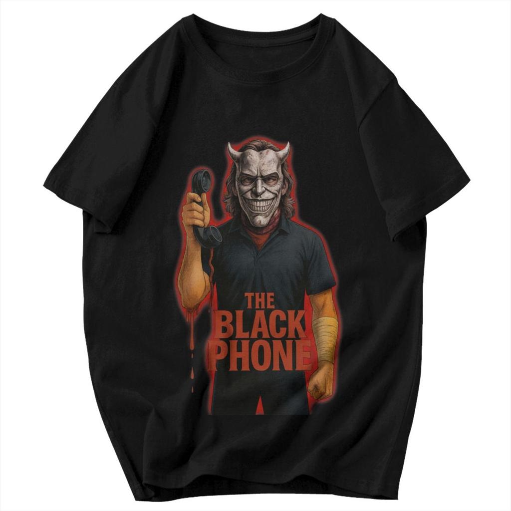 Men T Shirt The Black Phone 2 Horror Movie Fans Gifts Gifts Y2K Graphic Tees Unisex Clothing T Shirts
