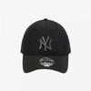 New Era Mlb New York Yankees Nylon Metal 26 Unstructured Ballcap Black 15132552