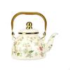 Enamel Tea Kettle Non-Reactive Spill-Spill-Resistant