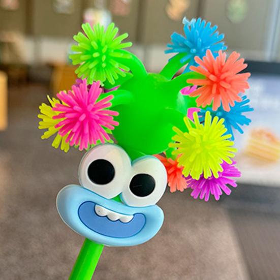 Cute Cartoon Pens Kids Big Mouth Figure Ballpoint Pen Assorted Colors Rollerball Pen Fun Gift for Boys Girls Birthdays And Festive Parties