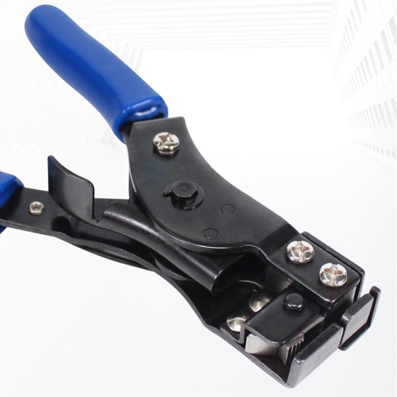 Professional Nylon Strap Tensioning Tool With Built In Cutter Ziptie Cutter And Tightener For Plastic Fasteners