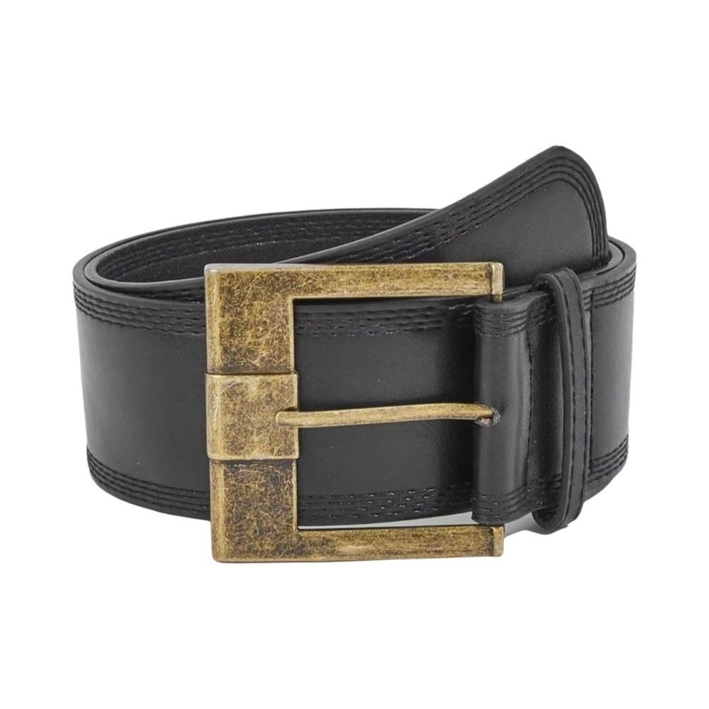 Y2K Metal Buckle Wide Belt Solid Color PU Leather Waistbands Retro Wide Waist Belt  Woman