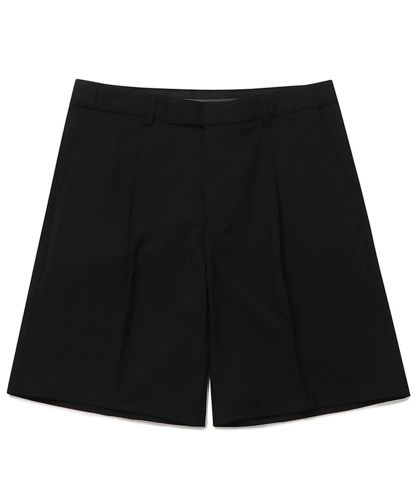CONNECT KINLOCH Comfort Hidden Banding Half Slacks (Black)