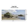 World of Tanks Mouse Pad 500X1000 Mm Large Gaming Mousepad Gamer XL Rubber Otaku Keyboard Pad Laptop Desk Mat