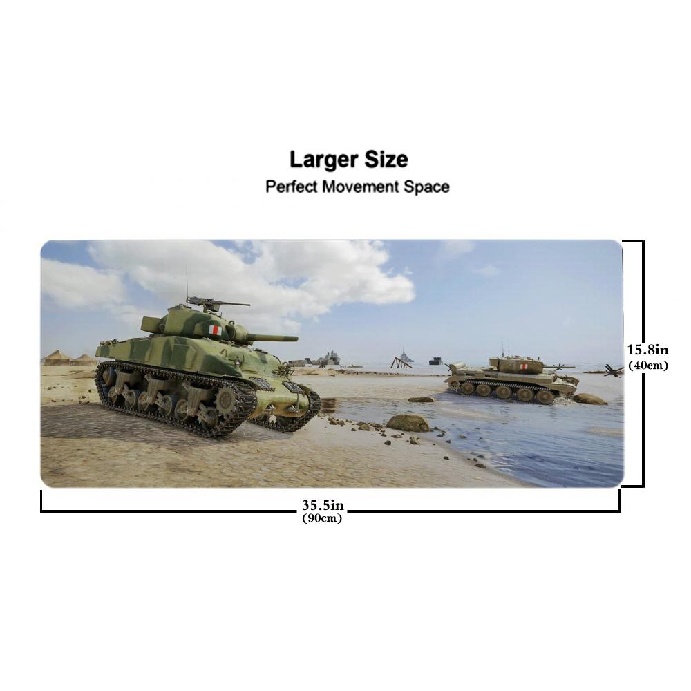 World of Tanks Mouse Pad 500X1000 Mm Large Gaming Mousepad Gamer XL Rubber Otaku Keyboard Pad Laptop Desk Mat